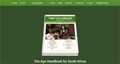 Desktop Screenshot of agrihandbook.co.za